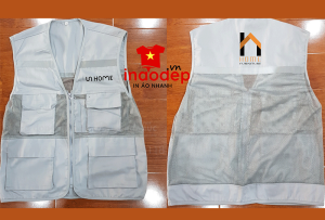 May và in áo gile Home Furniture