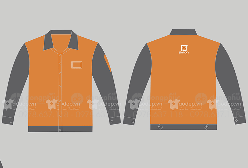 May và in áo gió Công ty Sapon