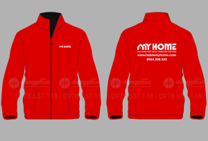 May áo khoác Công ty Myhome