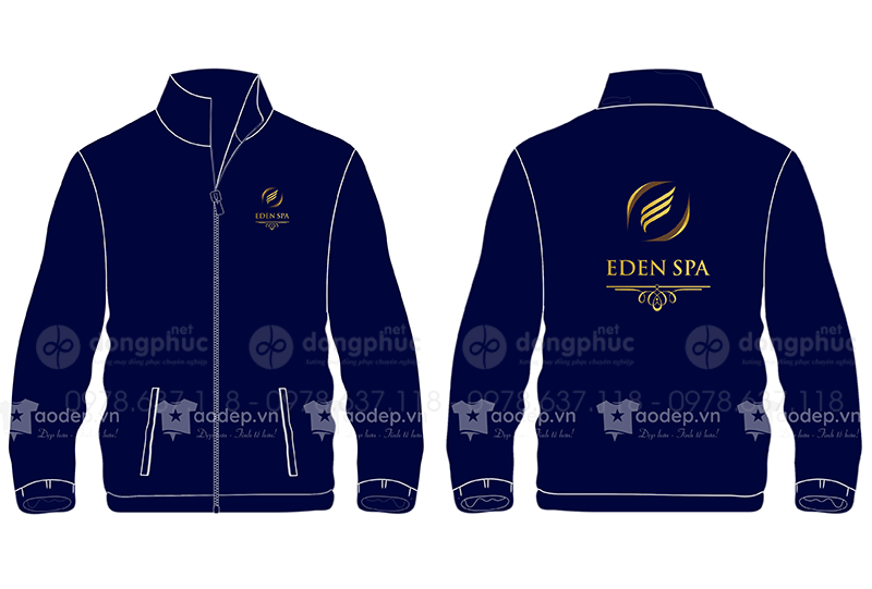 May và in áo khoác Eden Spa