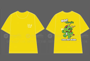 May và in áo Lớp 5A4 2019 - 2023