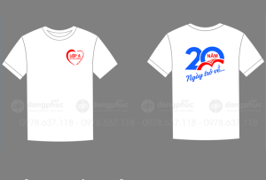 May và in áo Lớp A khóa 1989 Trường THCS Quảng Phú Cầu