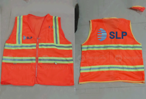 May và in áo gile Công ty SLP