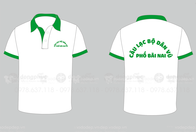 May và in áo phông Câu lạc bộ dân vũ Phố Bãi Nai