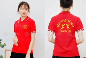 May và in áo phông Câu lạc bộ thể thao Thôn Tân Tiến