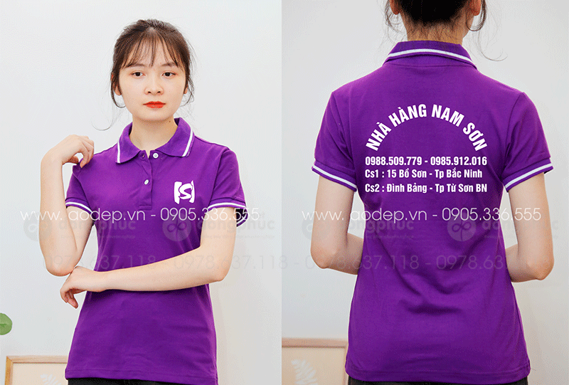May và in áo phông Nhà hàng Nam Sơn