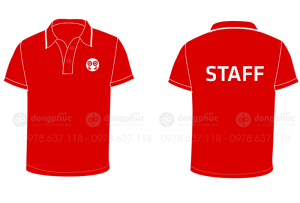 May và in áo phông Staff