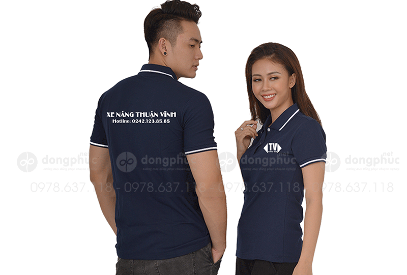 May và in áo phông Xe nâng Thuận Vĩnh