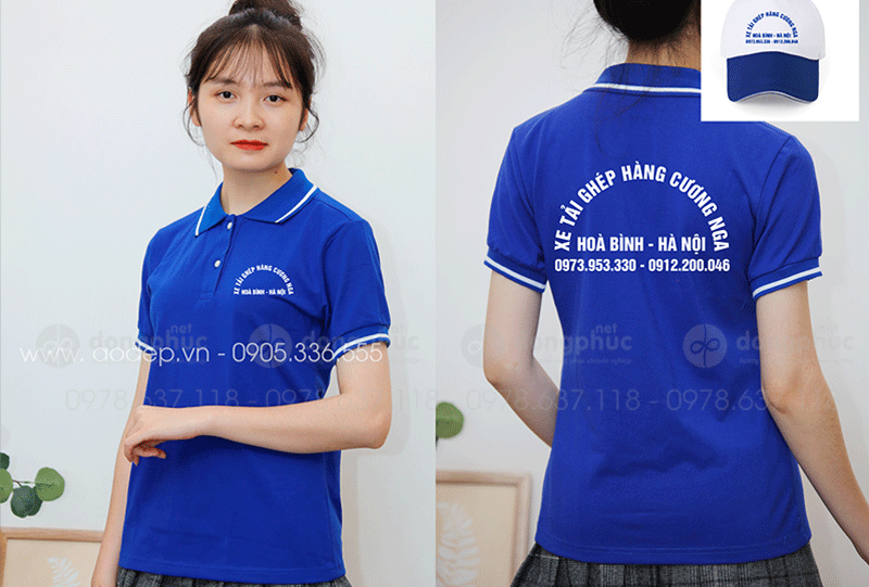 May và in áo phông Xe tải ghép hàng Cương Nga