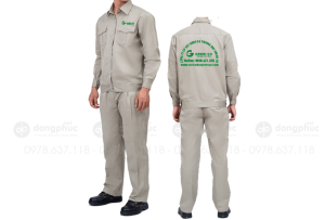 May và in đồng phục bảo hộ Công ty CP xây dựng và thương mại Green Go