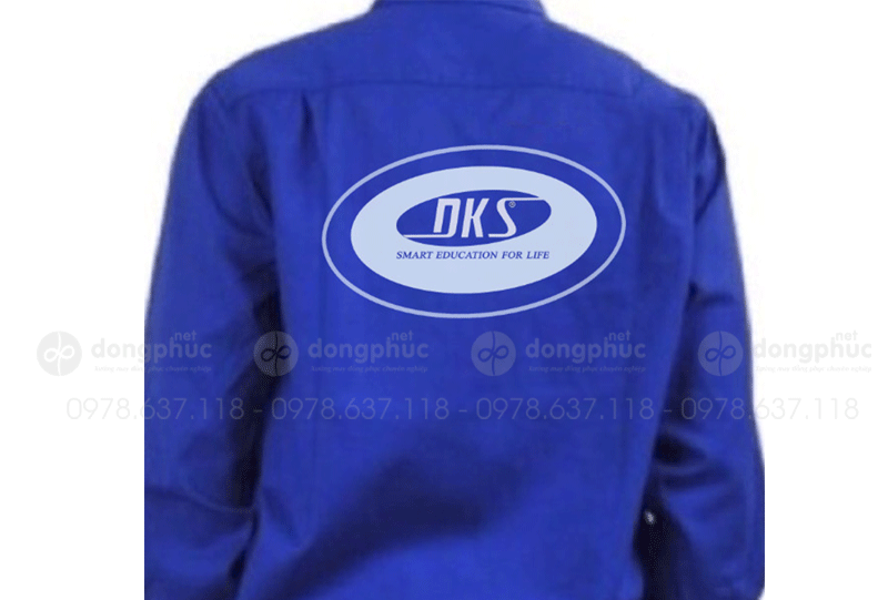 May và in đồng phục bảo hộ Công ty DKS