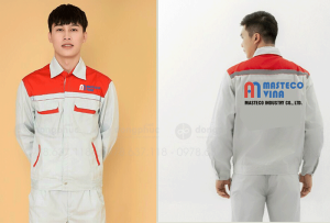 May và in đồng phục bảo hộ Công ty Masteco Vina