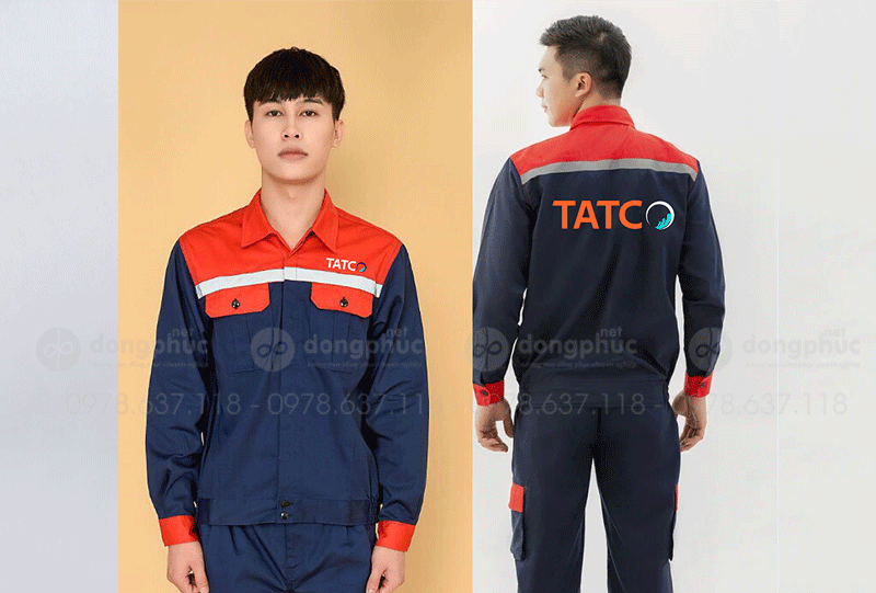 May và in đồng phục bảo hộ Công ty TACO