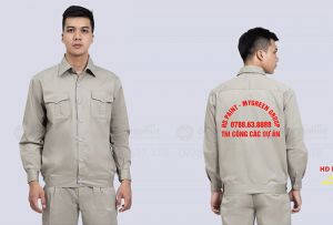 May và in đồng phục bảo hộ HD Paint - Mygreen Group