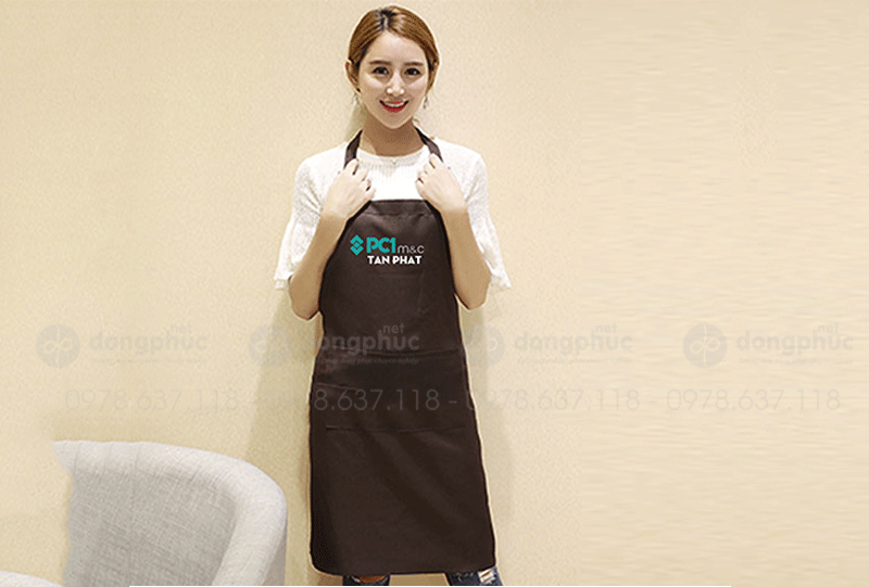 May và In tạp dề PC1 M&C Tan Phat