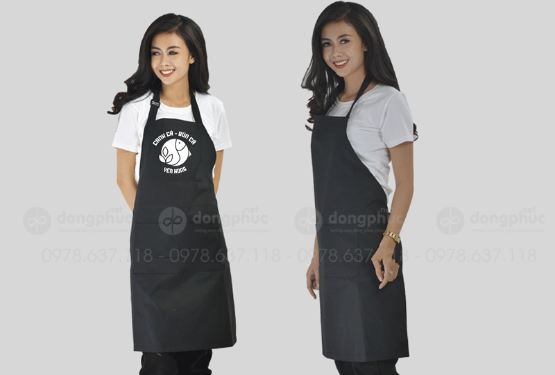 May và in tạp dề Quán Canh cá - bún cá Yến Hùng