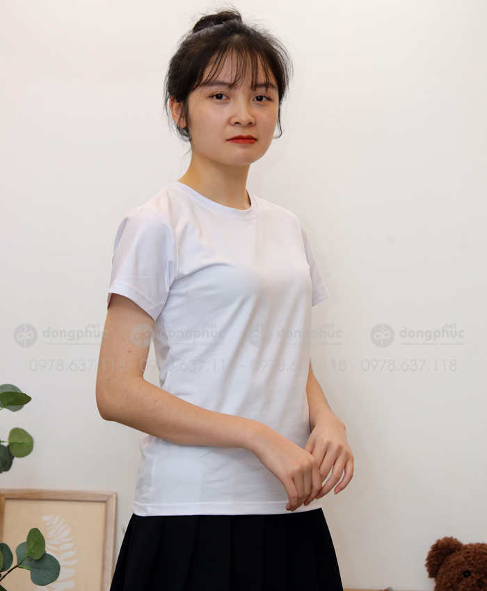 Áo thun trắng đẹp