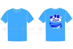 May và in áo Lớp 9A Always in my heart