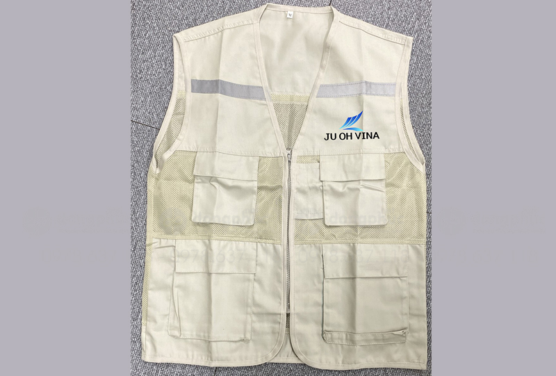 May và in áo gile Công ty Ju Oh Vina