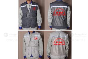 May và in áo gile Công ty TNHH PCCC và cơ điện Tú Anh