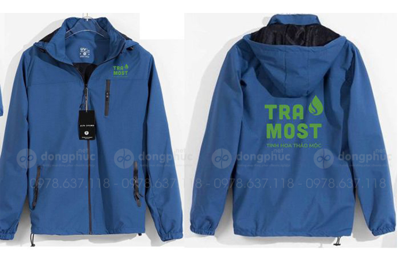 May và in áo khoác Tra Most