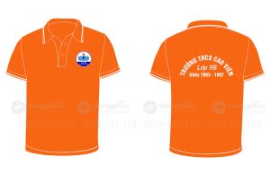 May và in áo Lớp 9B Trường THCS Cao Viên khóa 1993-1997