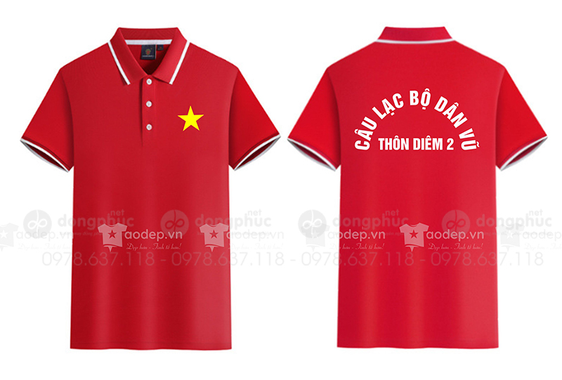 May và in áo phông Câu lạc bộ dân vũ Thôn Diêm 2