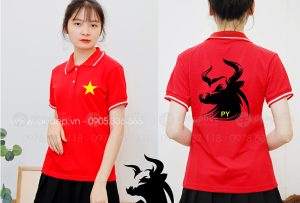 May và in áo phông Công ty PY