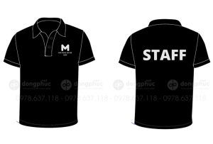 May và in áo phông M Sound & Light Led - Staff