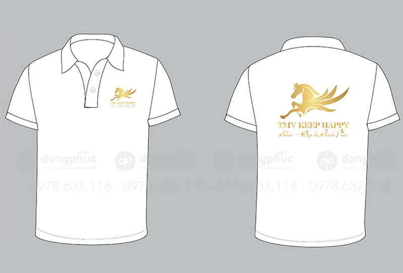 May và in áo phông TMV Keep Happy