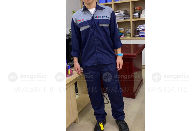 May và in đồng phục bảo hộ Công ty CoAsia CM Vina