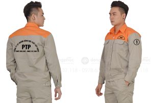 May và in đồng phục bảo hộ Công ty CP nhôm kính nội thất xây dựng PTP