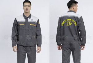 May và in đồng phục bảo hộ Công ty TNHH TK-Tech