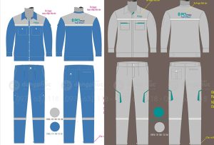 May và in đồng phục bảo hộ PC1 M&C Tân Phát