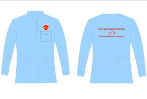 May và in đồng phục Công ty TNHH TM Thực phẩm Phương Huyền