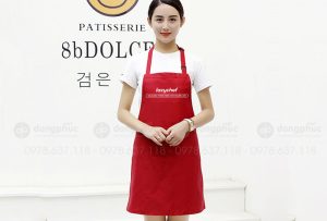 May và in tạp dề Cửa hàng Lazychef