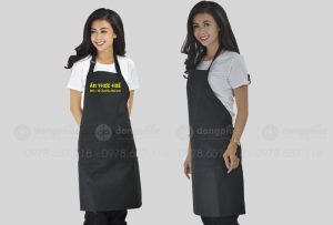 May và in tạp dề Quán Ẩm thực Huế