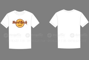 In áo phông Quán Cafe Hard Rock