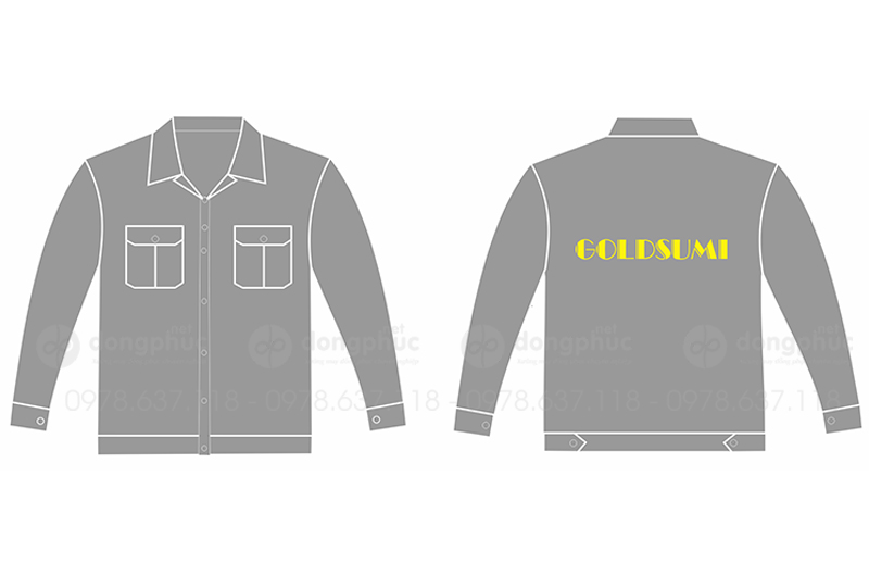 May và in áo bảo hộ GoldSun