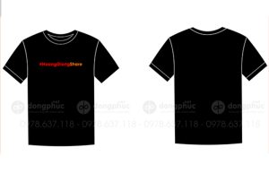 May và in áo cổ tròn HoangGiangShare