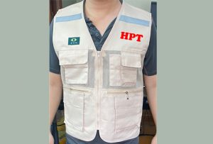 May và in áo gile Công ty HPT