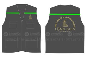 May và in áo gile Công ty TNHH đầu tư & xây dựng Long Điền