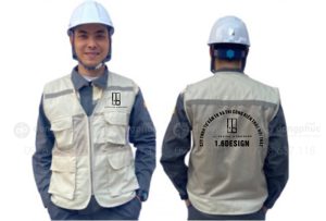 May và in áo gile Công ty TNHH Tư vấn TK và thi công kiến trúc nội thất