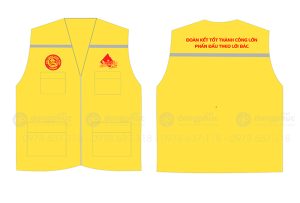 May và in áo gile Học nhóm THPT Cấp 3