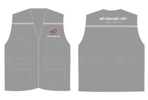 May và in áo gile Mô hình Bắc Việt