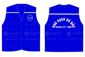 May và in áo gile Nhà sạch Đà Bắc