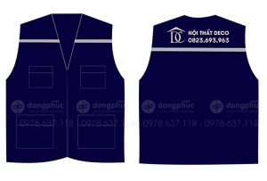 May và in áo gile Nội thất Deco