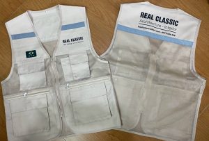 May và in áo gile Công ty Real Classic