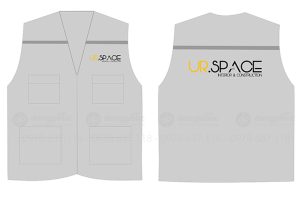 May và in áo gile UR.Space Interior & Construction