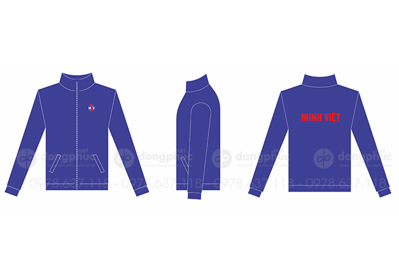 May và in áo gió Công ty Minh Việt